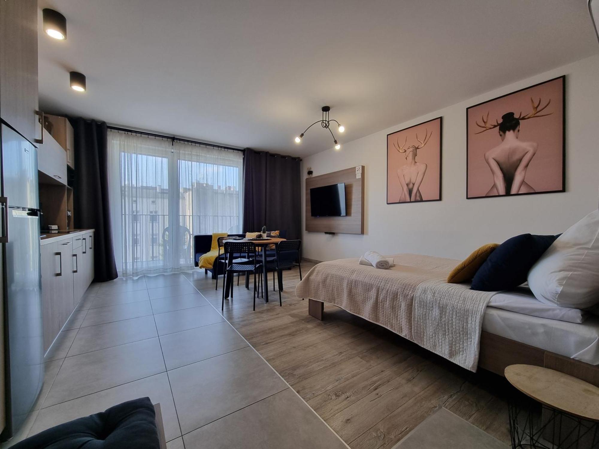 Q Apart Amber - Studio, Manufaktura, Klimatyzacja I Garaz Gratis, Netflix, Fv, Gwarancja Zadowolenia Лодзь Экстерьер фото